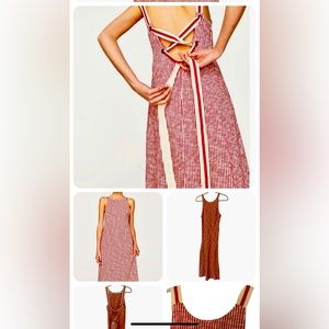 Never worn Zara knitted striped dress